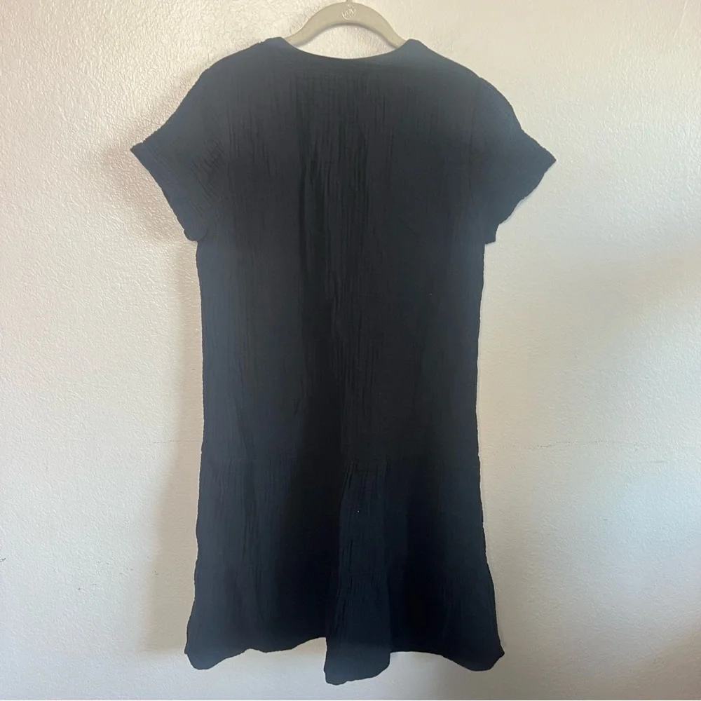 J.Jill Cotton-Gauze Tiered Dress Size S NWOT - Picture 3 of 7